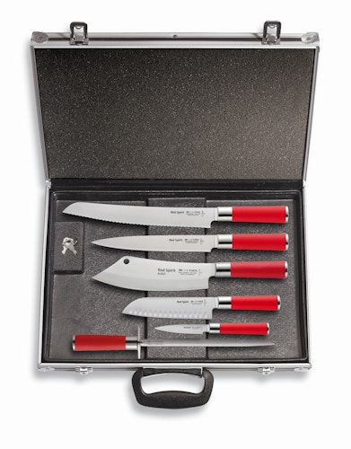 DICK Magnetkoffer RED SPIRIT 6 teilig