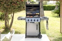 Vorschaubild NAPOLEON Gasgrill FREESTYLE 425, 4 Hauptbrenner, mit Sizzle Zone Seitenbrenner, Graphit