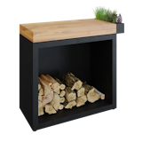 OFYR Butcher Block Storage 90 Black Teakholz OFYR Butcher Block Storage 90 Black TeakholzZubehörbild