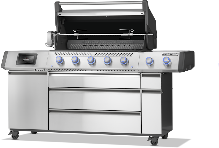 Napoleon Prestige PRO 665, Connected, Edelstahl, inkl. Drehspieß