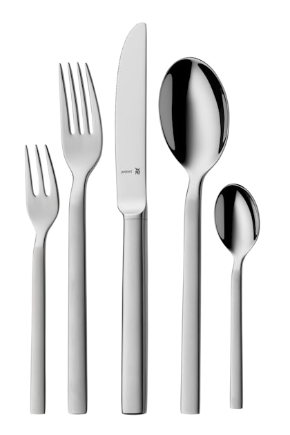 WMF Lyric Plus eetlepel 20,8 cm, Cromargan protect roestvrij staal, deels mat, krasbestendig, vaatwasmachinebestendig
