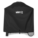 Vorschaubild Weber Premium Abdeckhaube - für Q Serie mit Premium Rollwagen