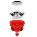 Vorschaubild WMF basic Wasserkaraffe Rot, 1 l