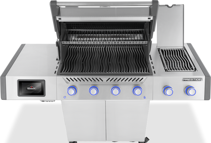 Napoleon Prestige PRO 500, Connected, Edelstahl, inkl. Drehspieß