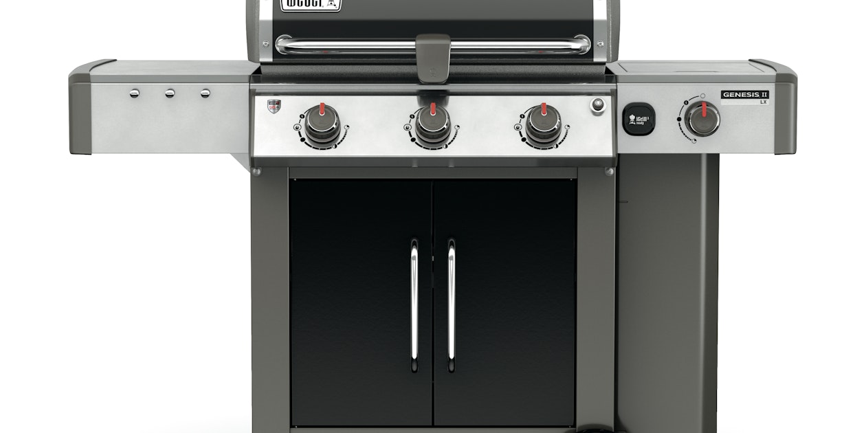 Weber Genesis II LX E-340 (GBS) Gasgrill Schwarz kaufen
