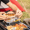 Vorschaubild SKOTTI PLADE Campingteller Edelstahl 1 Stück