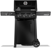 Napoleon Freestyle 365, 3 Hauptbrenner, Seitenbrenner und Tür, Schwarz