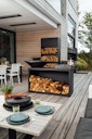Vorschaubild OFYR Plancha Grill Island Black 85 Teakholz