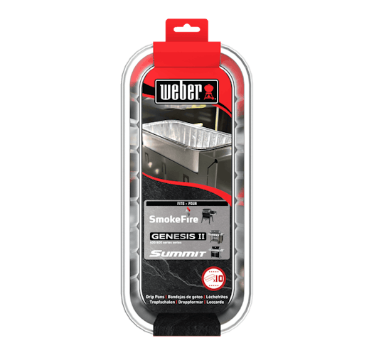 Weber Alu-Tropfschalen 10 Stk. (6498)