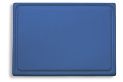DICK Schneidebrett mit Saftrille blau 53 x 32,5 x 1,8 cm