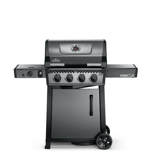 NAPOLEON Gasgrill FREESTYLE 425, 4 Hauptbrenner, mit Sizzle Zone Seitenbrenner, Graphit