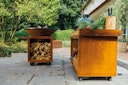 Vorschaubild OFYR Kamado Table Corten 135 PRO Teakholz BGE