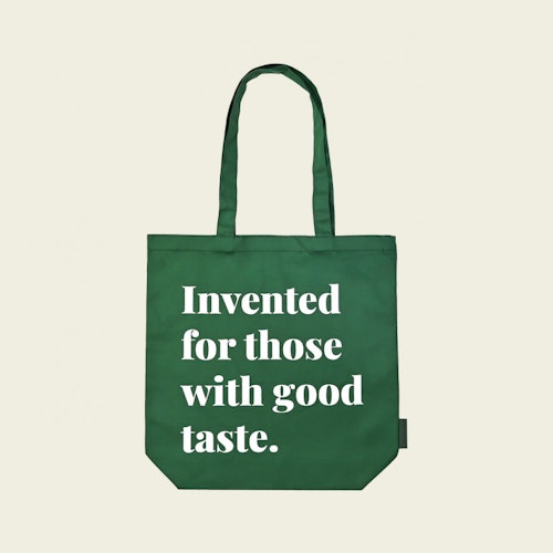 Big Green Egg Einkaufstasche - Invented for those with good taste