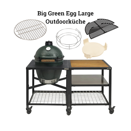 Big Green Egg Outdoor Kitchen Large
