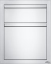 Vorschaubild NAPOLEON Einbau-Schrank mit 1 gr. + 1 kl. Schublade (46 x 61 cm) (BI-1824-2DR)