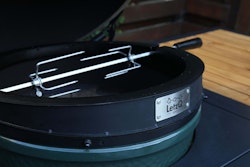 Big Green Egg Rotisserie LetzQ für das Big Green Egg  Medium