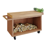 OFYR Mise en Place Table Corten 135 PRO Teakholz OFYR Mise en Place Table Corten 135 PRO TeakholzZubehörbild