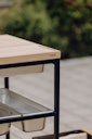 Vorschaubild höfats FIRE KITCHEN mit BOWL 57 Plancha-Grillset tief