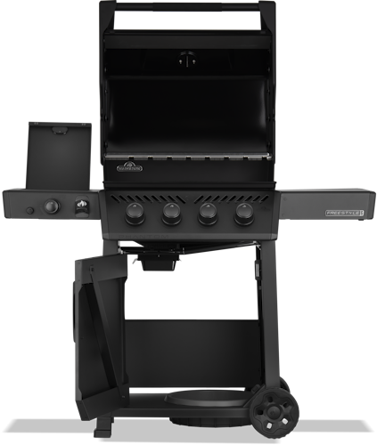 Napoleon Phantom Freestyle PRO 425, mit Edelstahl Rosten und Tür, Mattschwarz