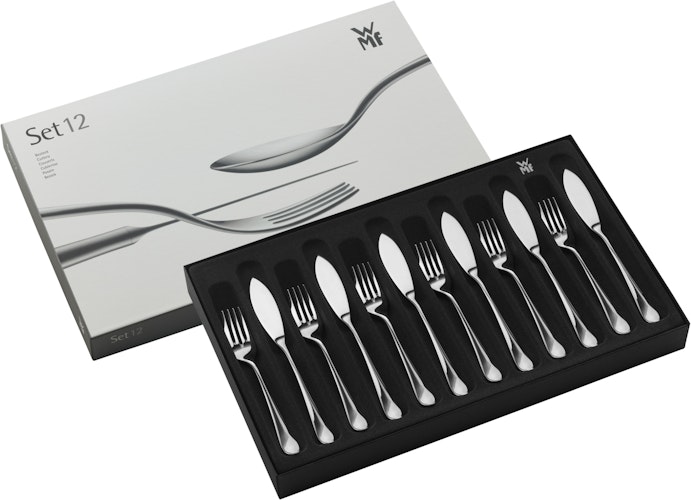 WMF Fischbesteck-Set 12-teilig Jette Cromargan protect®