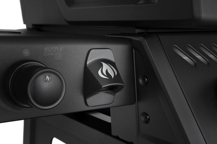 Napoleon Phantom Freestyle PRO 425, mit Edelstahl Rosten und Tür, Mattschwarz