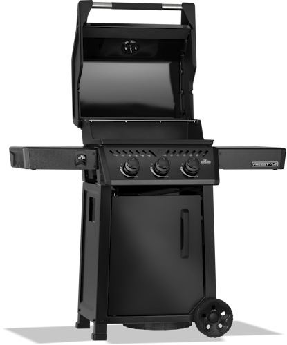 Napoleon Freestyle 365, 3 Hauptbrenner und Tür, Schwarz
