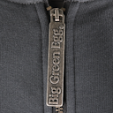 Vorschaubild Big Green Egg Hoodie mit Reisverschluss - Dark Grey 