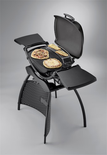 Weber Q 2200 Stand Gasgrill Granit Grau (54120379)