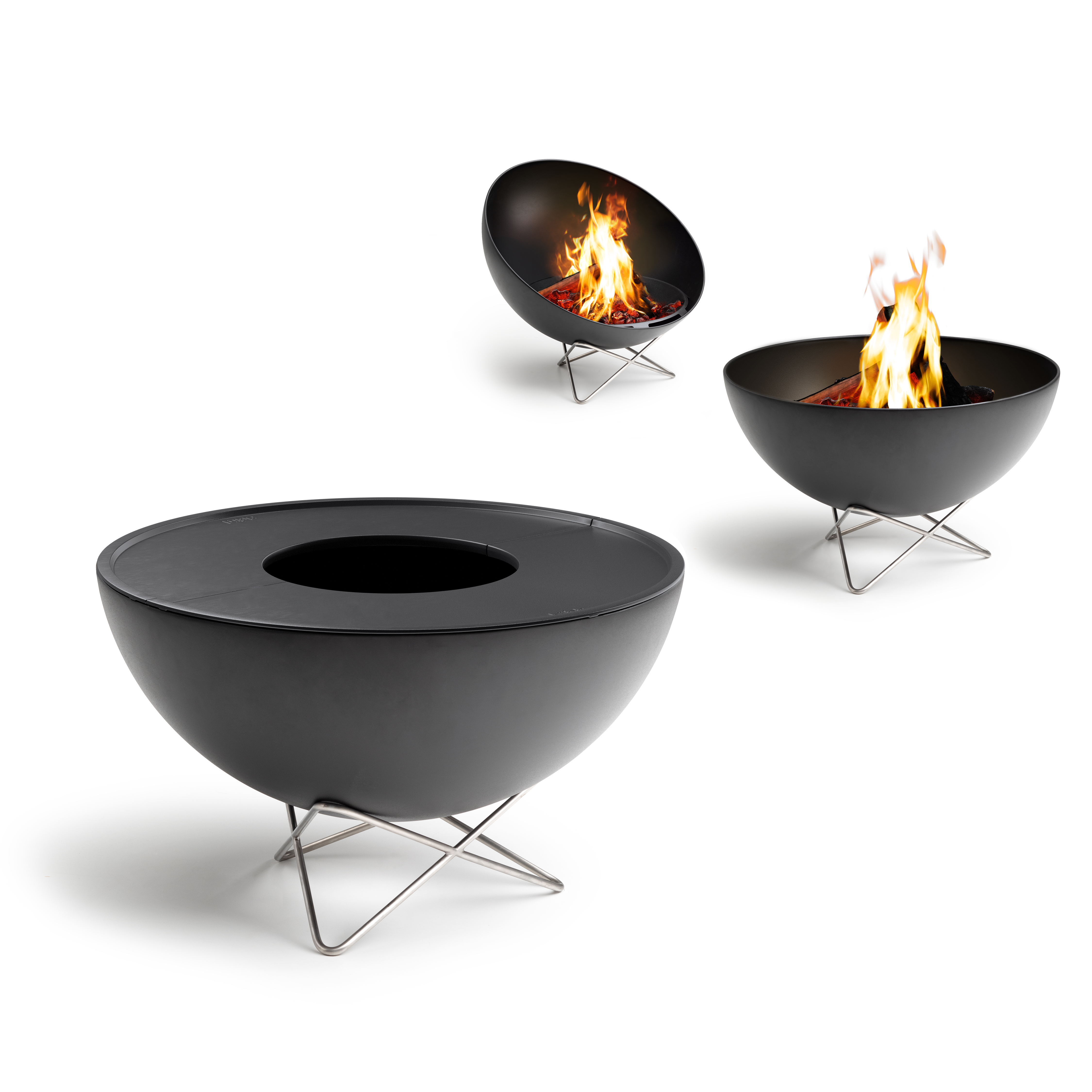höfats BOWL 57 Plancha-Grillset tief