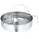 WMF Dampfgareinsatz mit Griff und Untersetzer für Schnelltöpfe, 22 cm WMF Dampfgareinsatz mit Griff und Untersetzer für Schnelltöpfe, 22 cmZubehörbild