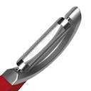 Vorschaubild Microplane Profi-Schäler, gezahnt SPECIALTY Schwarz Rot