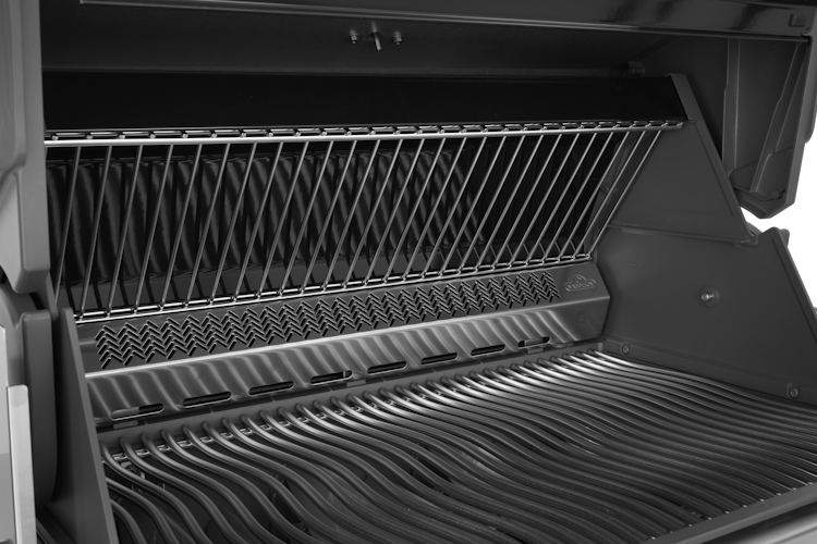 Napoleon Prestige PRO 500, Connected, Schwarz, inkl. Drehspieß