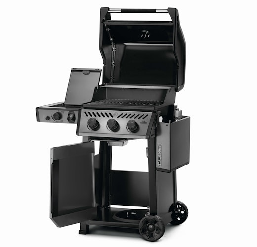 NAPOLEON Gasgrill FREESTYLE 365, 3 Hauptbrenner, SIZZLE ZONE Seitenbrenner und Tür, Graphit - Modell 2024