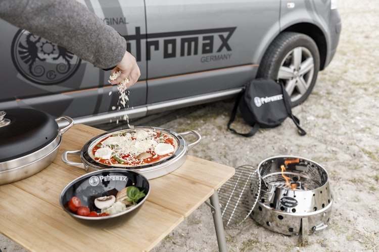 Petromax Kohlenschweler aus Edelstahl