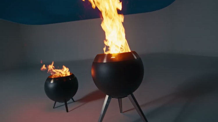 höfats MOON 45 Feuerschale mit hohem Fuß höfats MOON 45 Feuerschale mit hohem Fuß