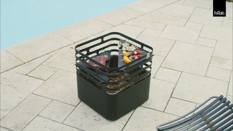 höfats CUBE Feuerkorb schwarz höfats CUBE Feuerkorb schwarz
