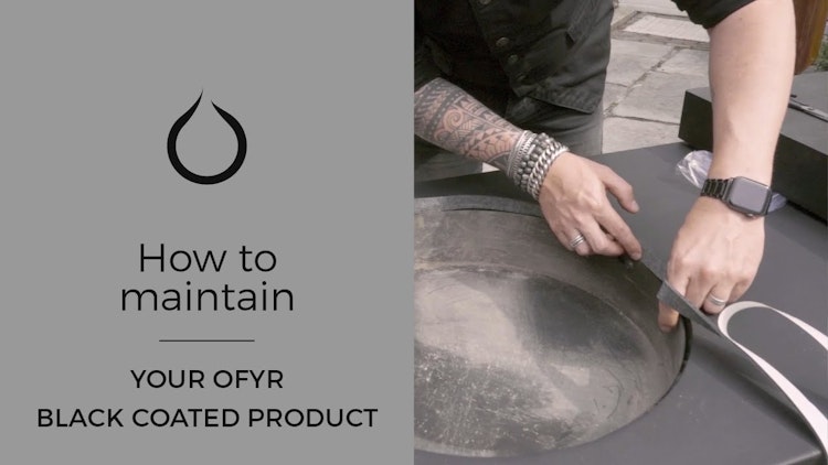 OFYR Plancha Grill Classic Storage Black 85 OFYR Plancha Grill Classic Storage Black 85