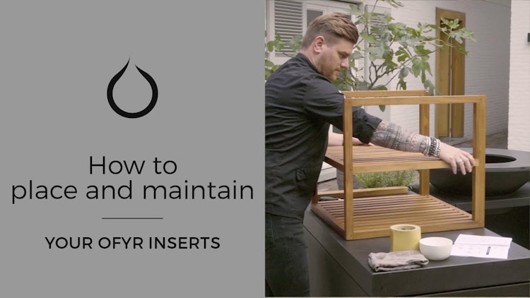 OFYR Storage Insert PRO Teakholz Large OFYR Storage Insert PRO Teakholz Large