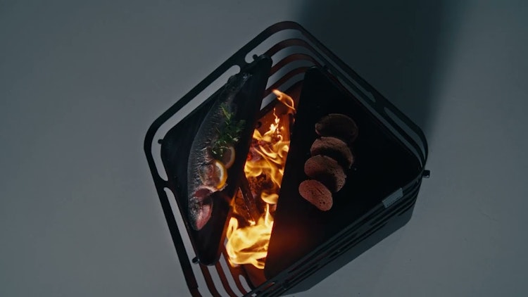 höfats CUBE BBQ Set schwarz höfats CUBE BBQ Set schwarz