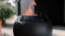 Vorschaubild höfats MOON 45 All Black Plancha-Grillset mit niedrigem Fuß